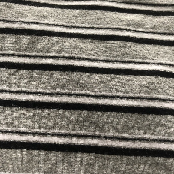 grey, white, and black striped shirt - Picture 2 of 3
